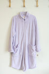 NEW Barbizon Lavender Zip Up Soft Robe | XL