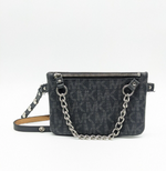 Michael Kors ML Monogram Fanny Pack Belt With Pull Chain | XL