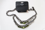 Kristine Accessories Carson Black Metal Necklace