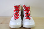 Nike Dunk High Top 6.0 Rare Style White Cream Red Sneakers | Men's Size 10