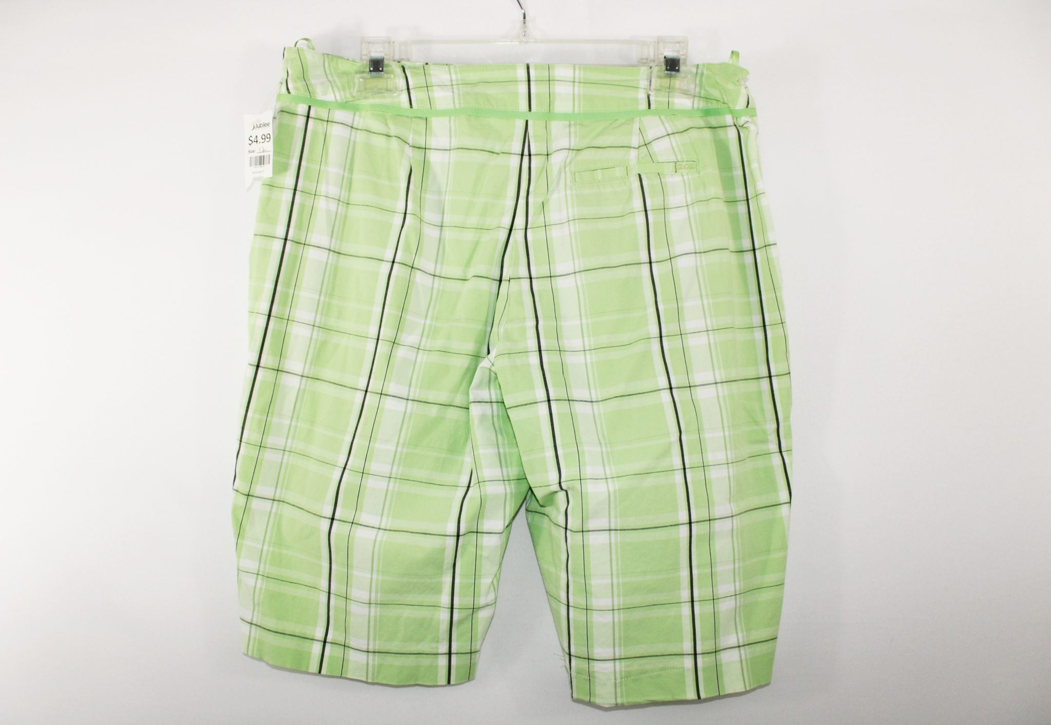 Izod clearance plaid shorts