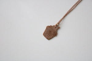 925 Rose Gold Cupcake Necklace