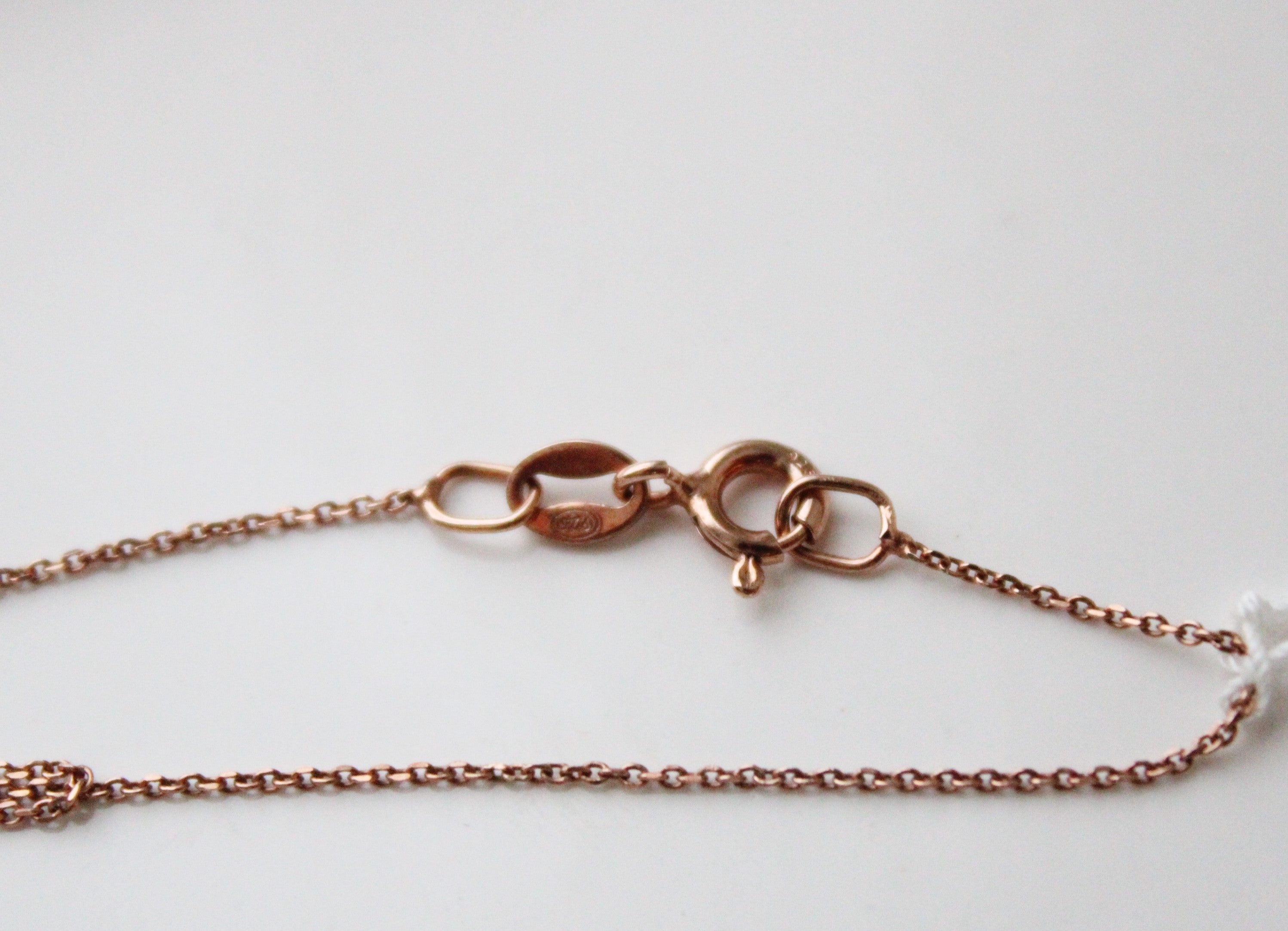 925 Rose Gold Cupcake Necklace