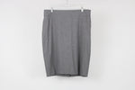 Old Navy Stretch Gray Pinstripe Skirt | 14