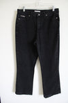 Lee Relaxed Bootcut Black Jeans | 12