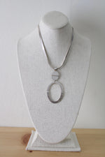 Sterling Silver Statement Necklace