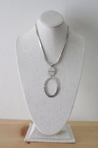 Sterling Silver Statement Necklace