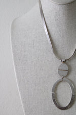 Sterling Silver Statement Necklace