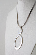 Sterling Silver Statement Necklace