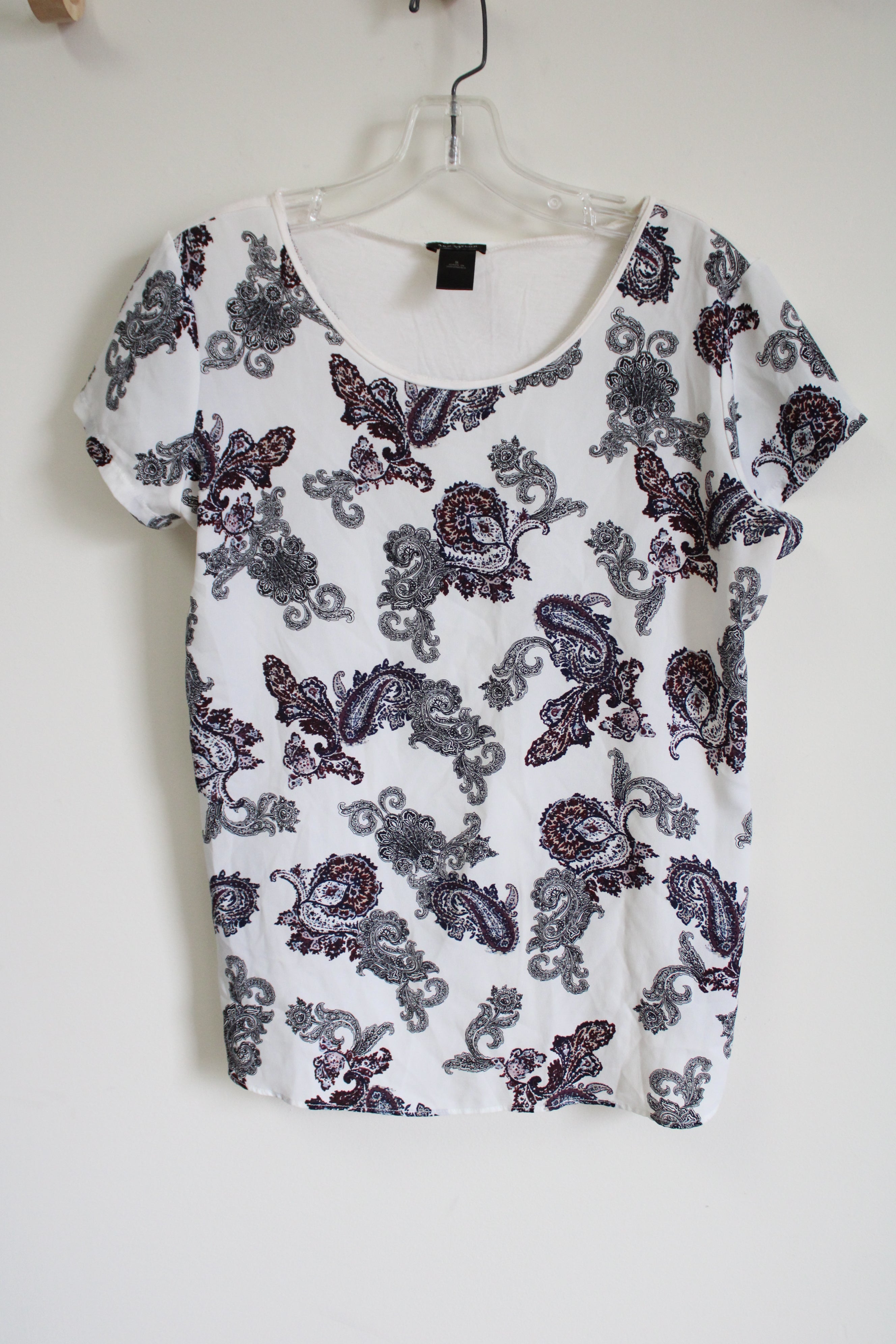 Ann Taylor Paisley Blouse | S