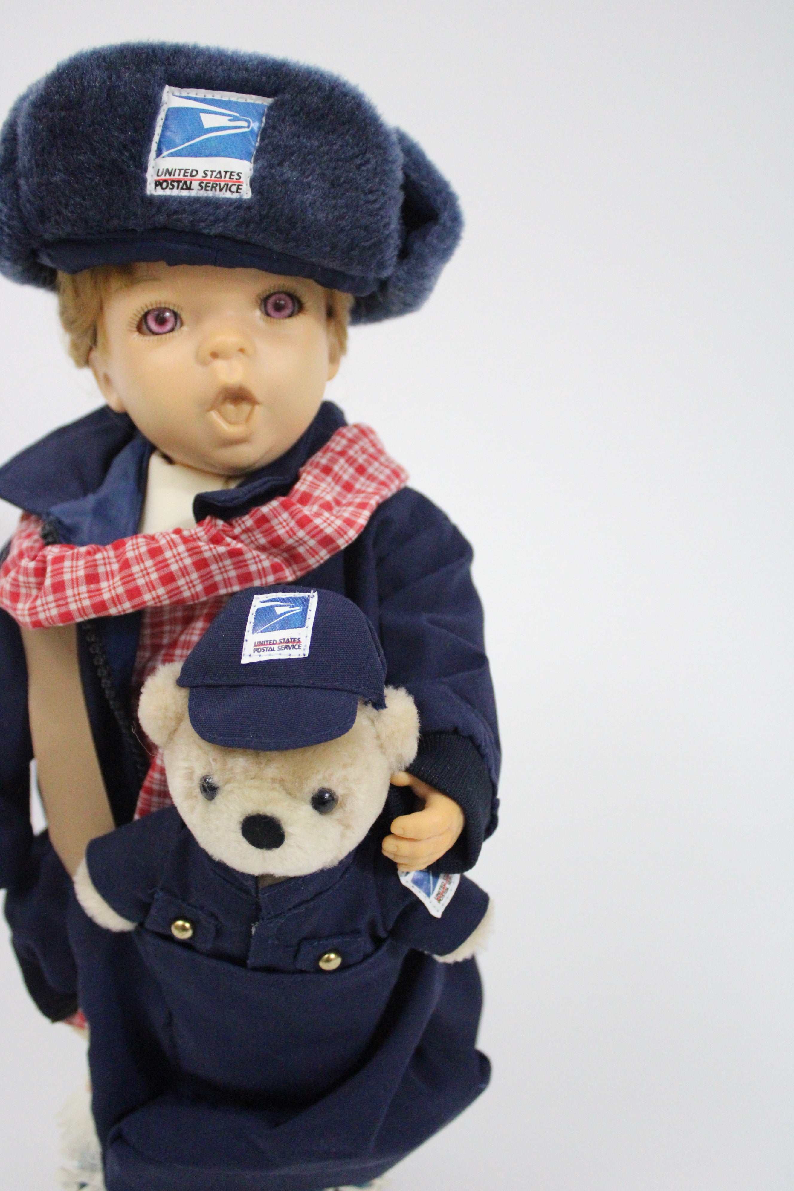 USPS Candi Post Office Carrier Porcelain Doll