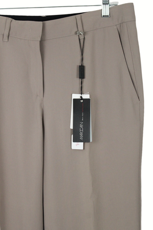 NEW Marc Cain Crepe Pant In Warm Tan | 4