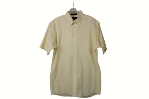 Barrington Yellow Button Down Shirt | 16 Short Sleeve