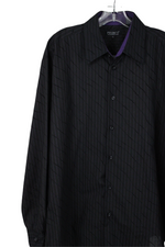 Pronti Black Button Down Shirt | L