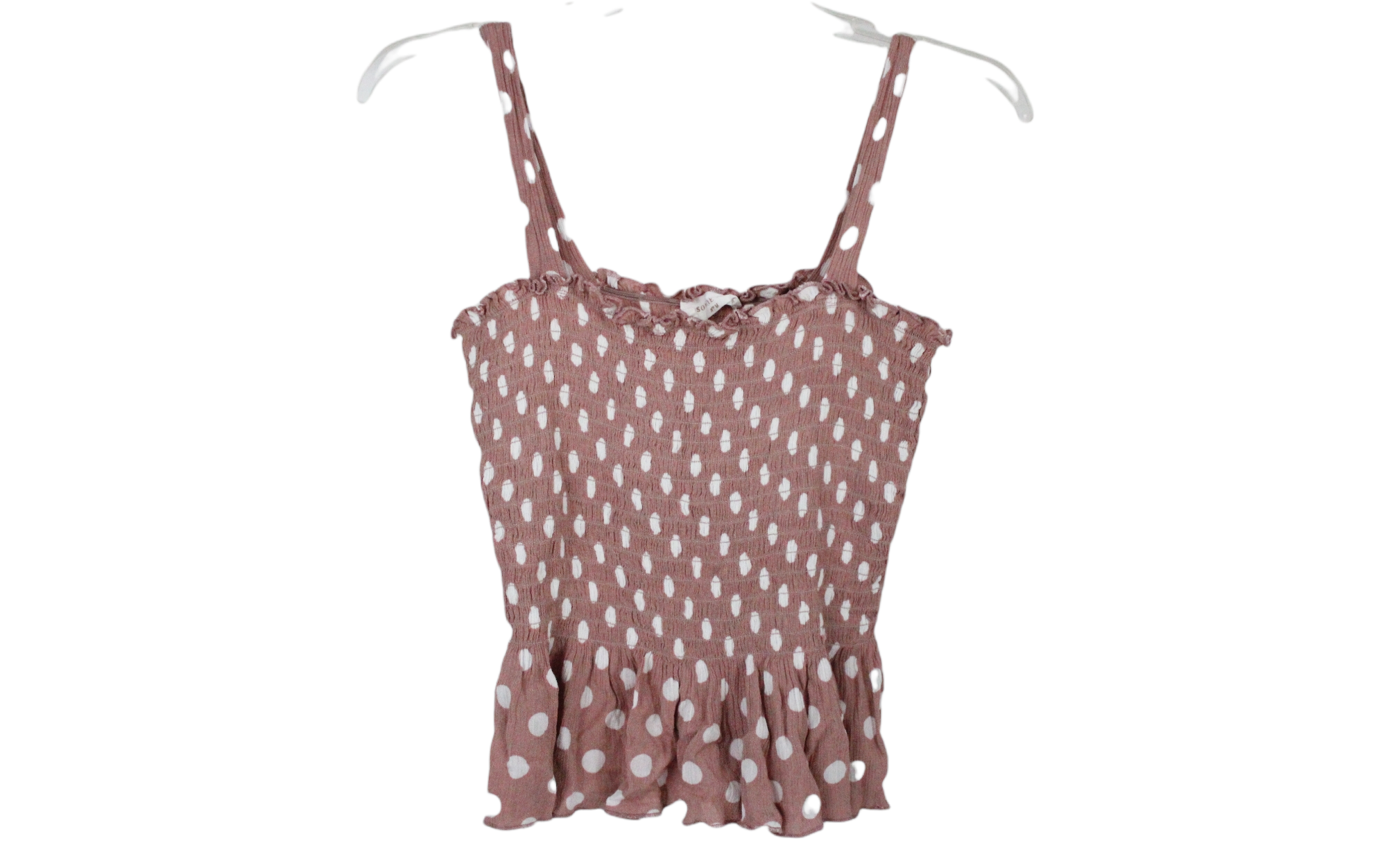 Sophie Rue Pink Smocked Tank | M