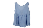 Shein Blue Babydoll Tank | M