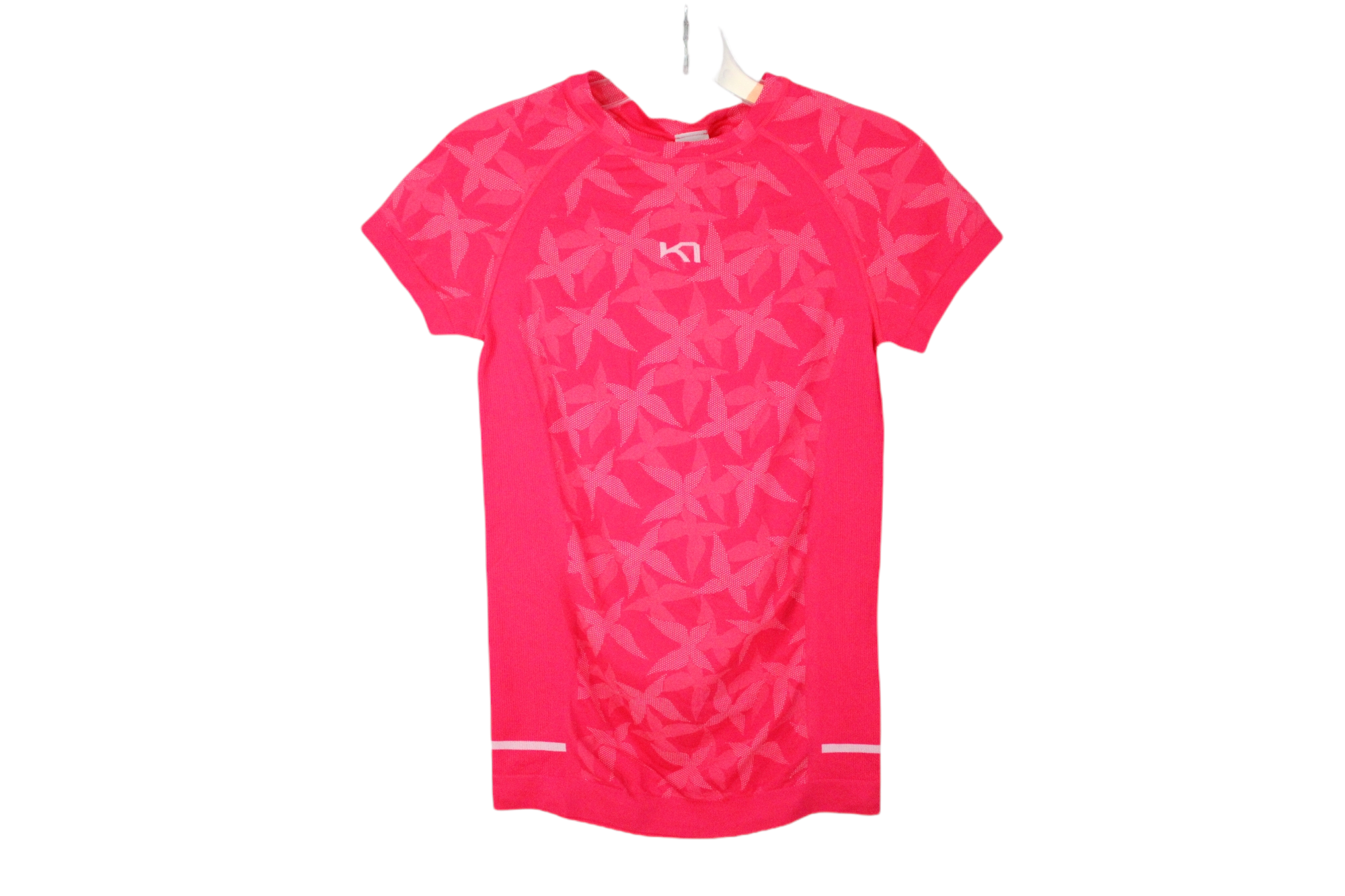 Kari Traa Pink Pattern Athletic Top | M