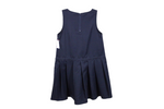 NEW Basic Editions Navy Blue Pleated Uniform Dress | 14 1/2