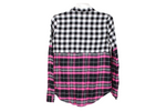 Weissman Black Pink Plaid Shirt | 14/16