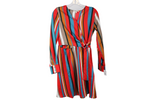 NEW Sandy & Sid Red Striped Dress | S