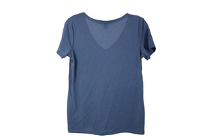 A New Day Dusty Blue Modal Top | XS