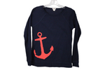 J.Crew Blue Anchor Long Sleeved Shirt | XS