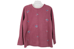 Ashley Cooper Pink Fleece Sweater | M