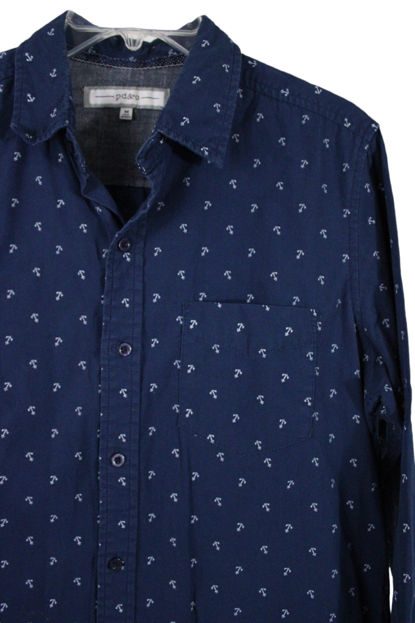 Pd&c button sale down shirt