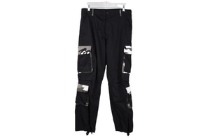 Black Camo Cargo Pants | M