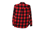 Old Navy Red Plaid Classic Shirt | S