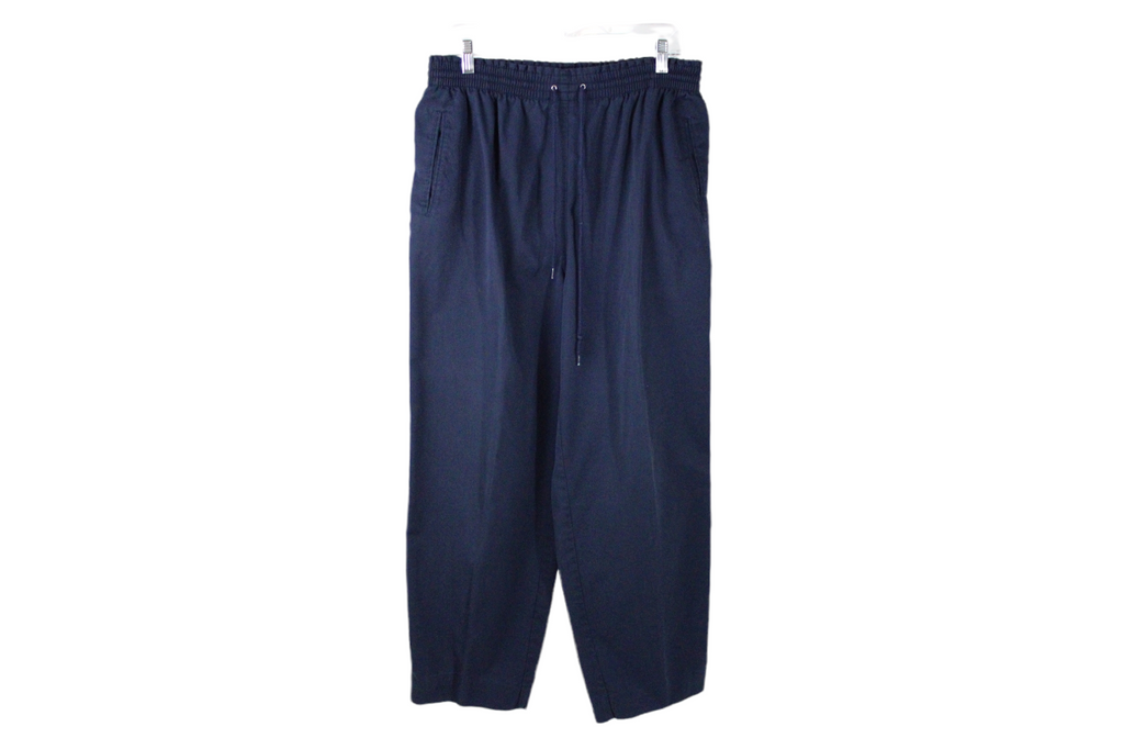 Hasting & Smith Navy Paperbag Pant | 14