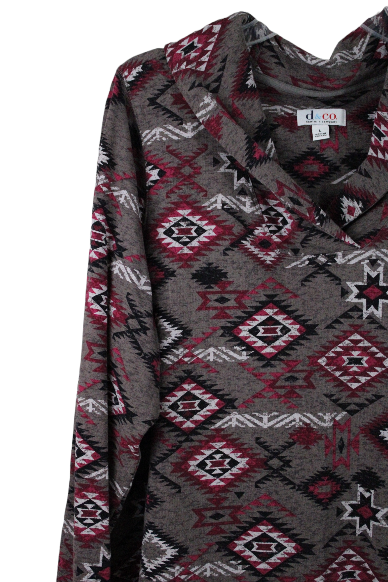 D&Co. Aztec Pattern Shirt | L