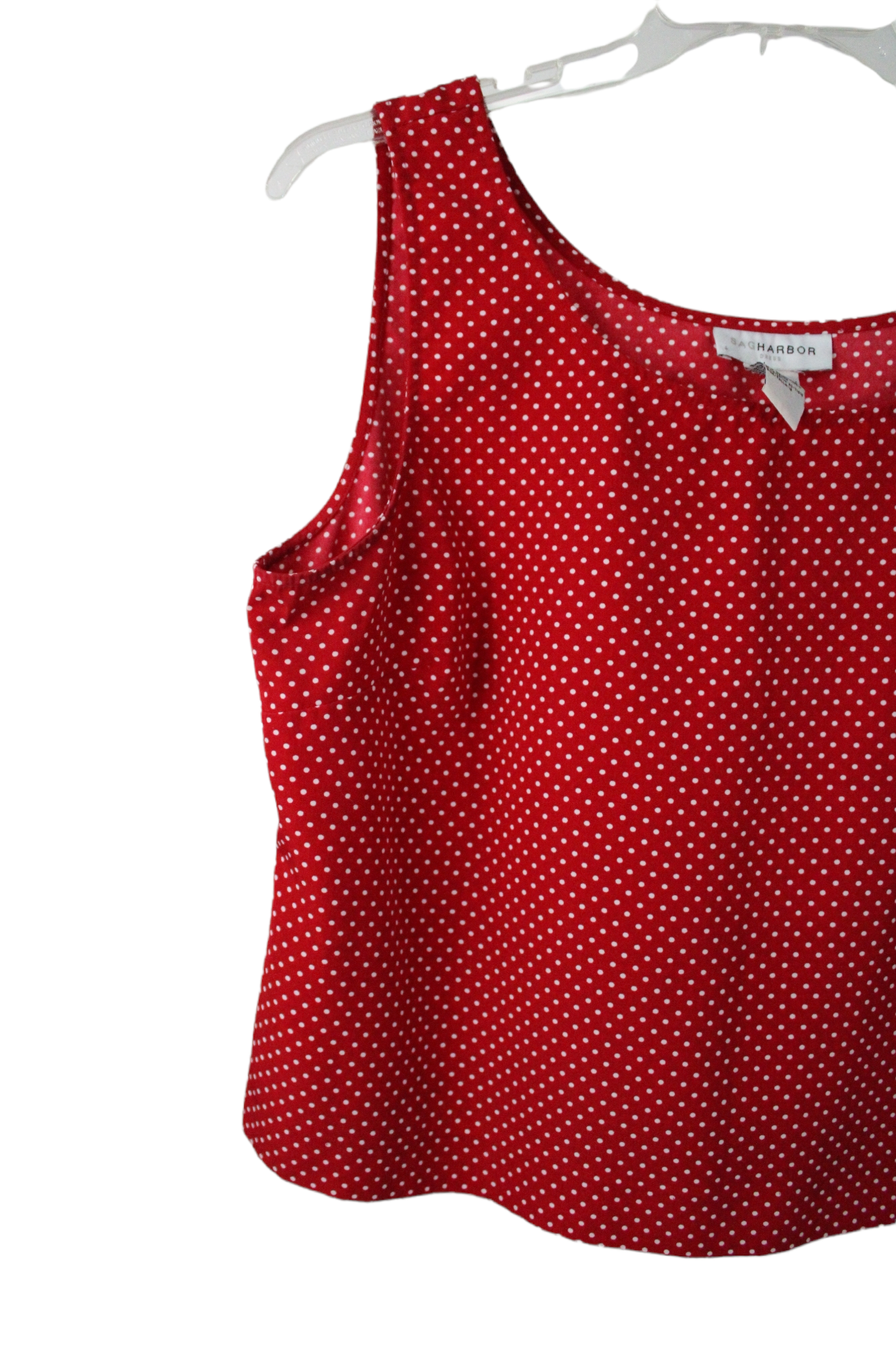 Sag Harbor Red Polka Dot Tank | 18