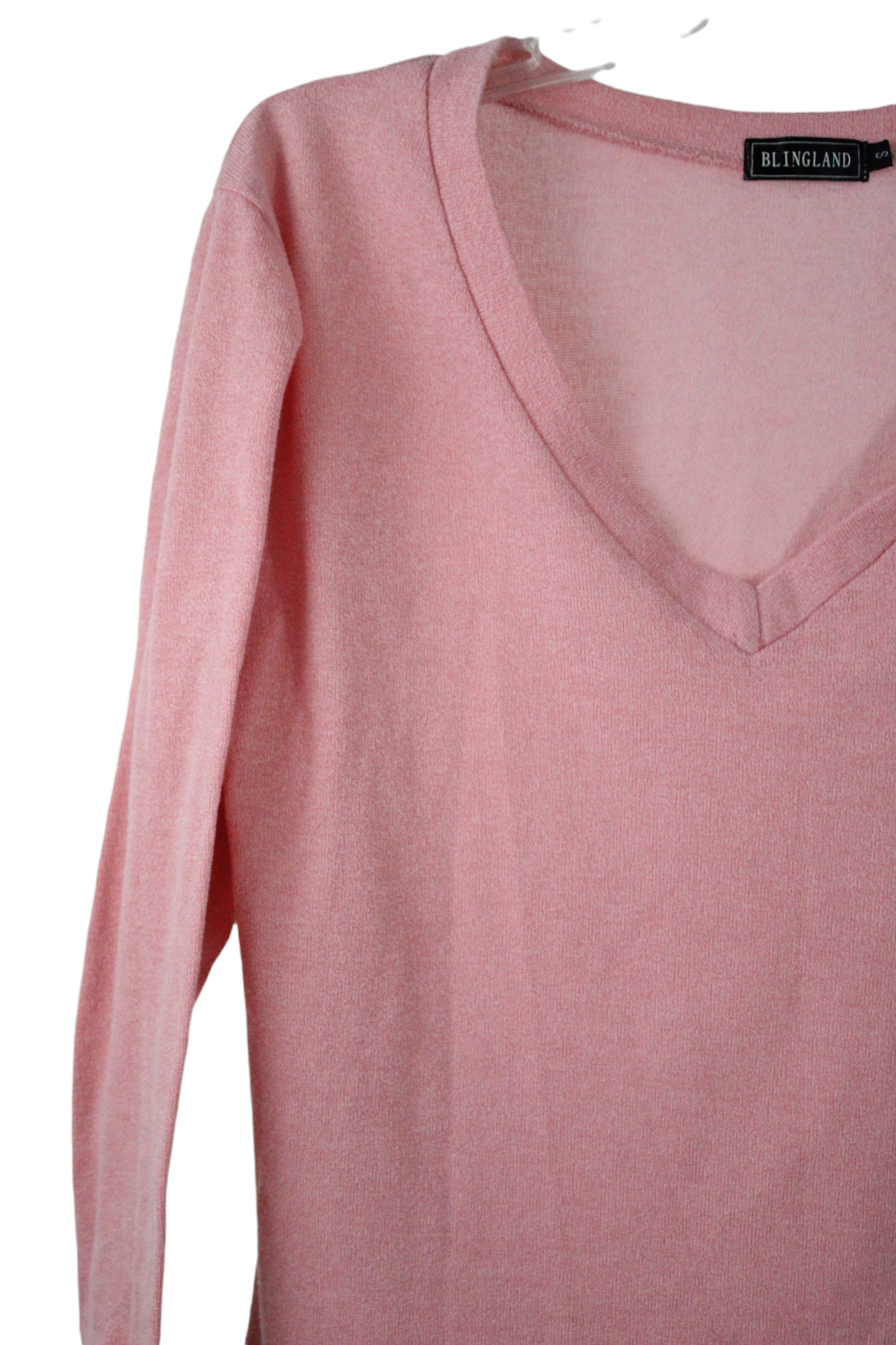 Blingland Pink Knit Top | S