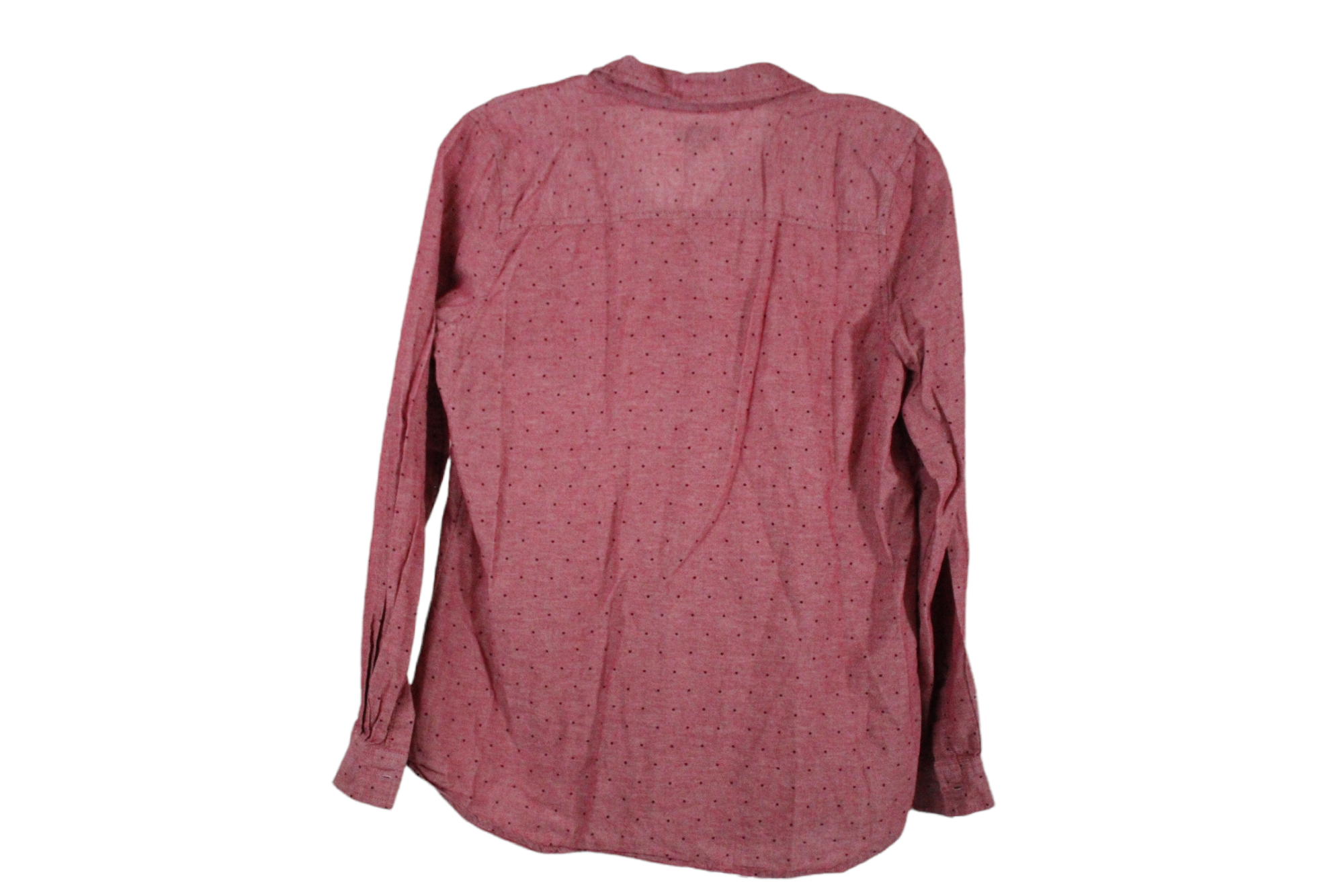 Old Navy Pink Polka Dot Shirt | S