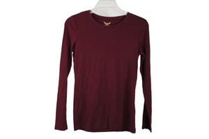 Faded Glory Maroon Long Sleeved Shirt | M