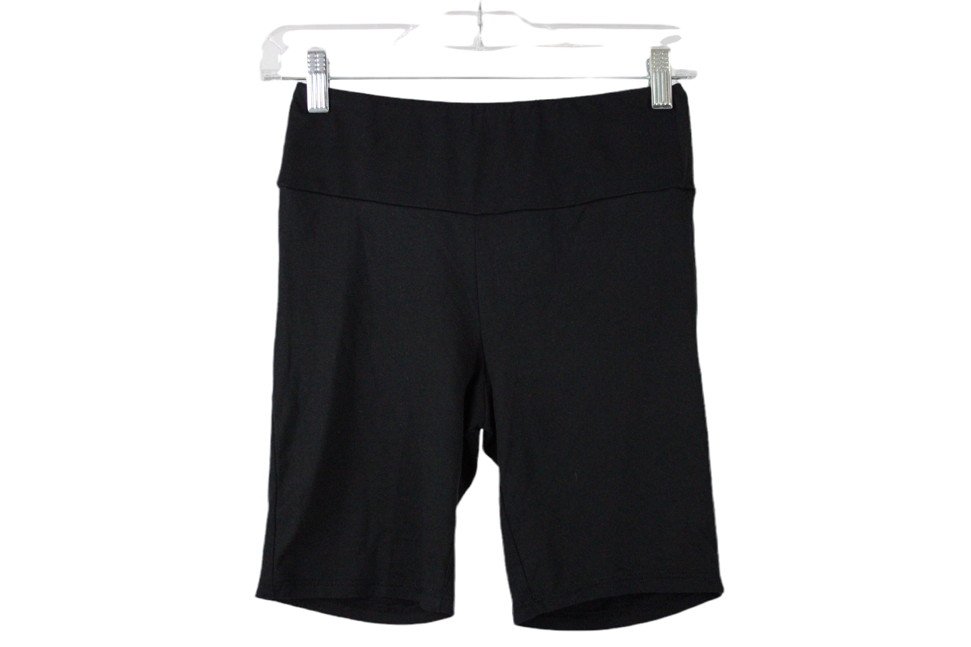 Crestep Up Black Biker Short | S