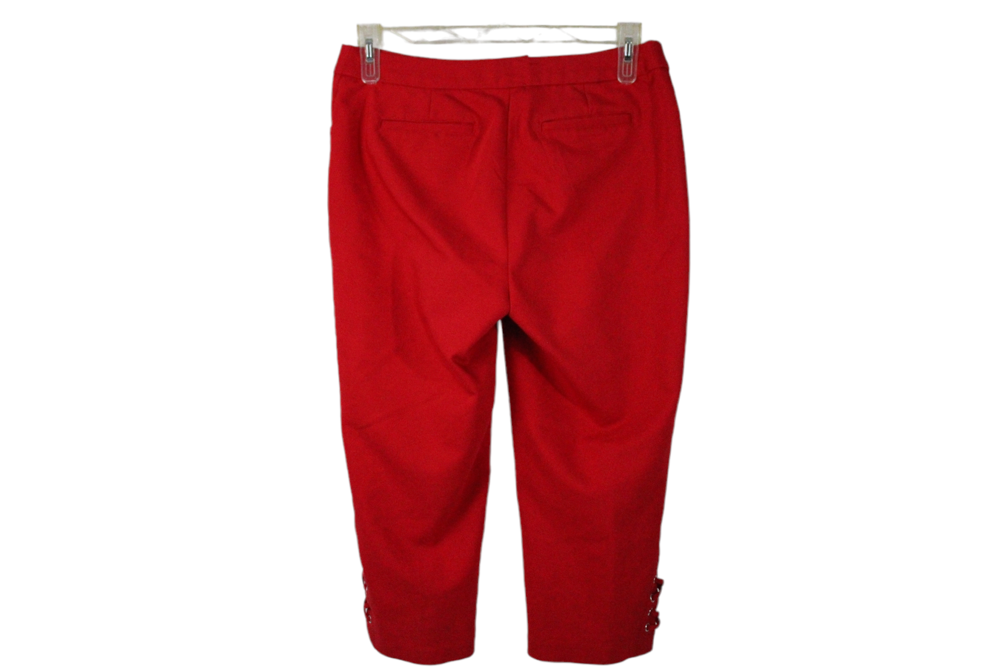 Rafaella Curvy Red Capri Pants | 8