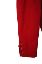 Rafaella Curvy Red Capri Pants | 8