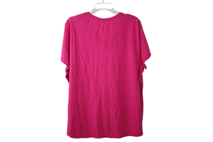 Just My Size Pink Tee | 4X