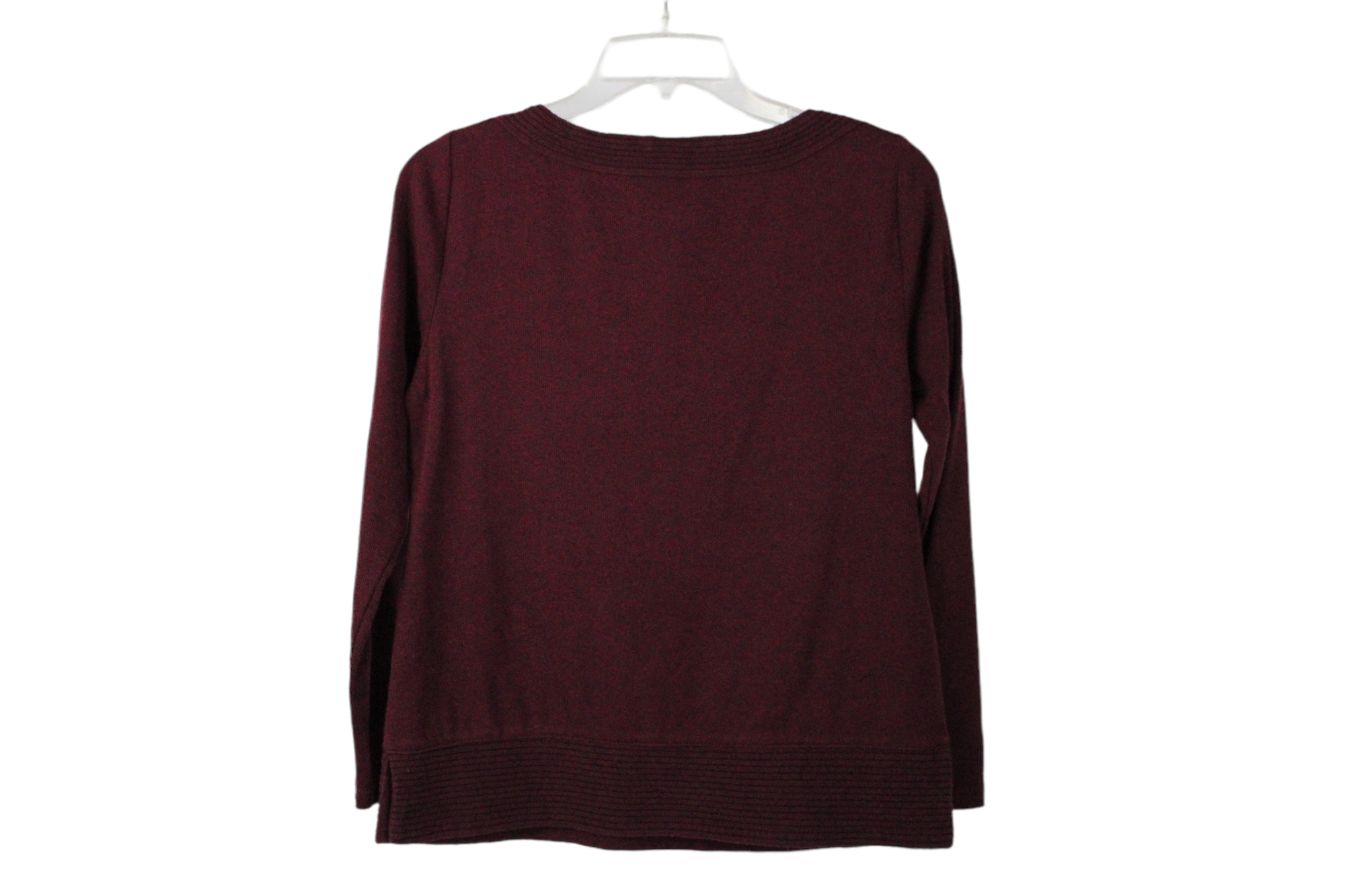 Rafaella Burgundy Sweater | S