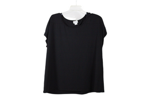 Jaclyn Smith Black Top | XXL