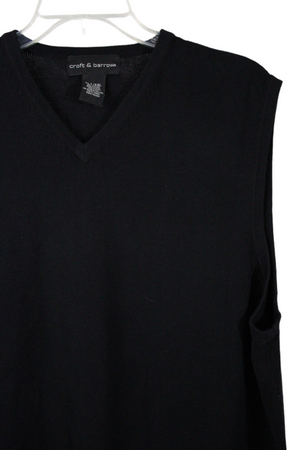 Croft & Barrow Black Sweater Vest | XL Tall