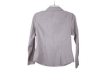 Ann Taylor Pink Striped Shirt | 6 Petite