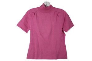 Chadwick's Collection Pink Knit Top | S