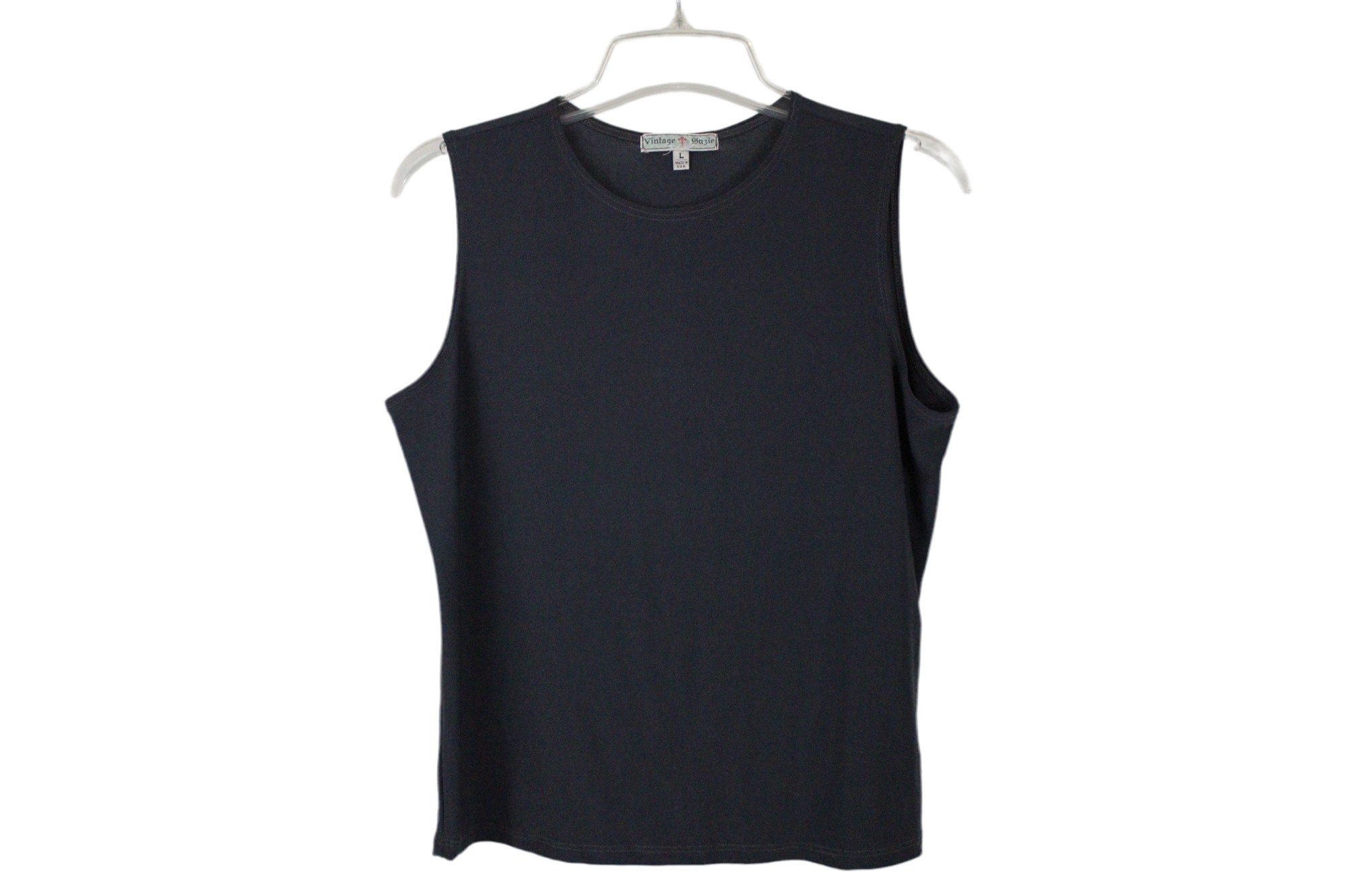 Vintage Suzie Gray Tank | L