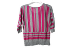 a.n.a Pink Gray Knit Sweater | M