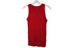 A New Day Red Ribbed Tank | M