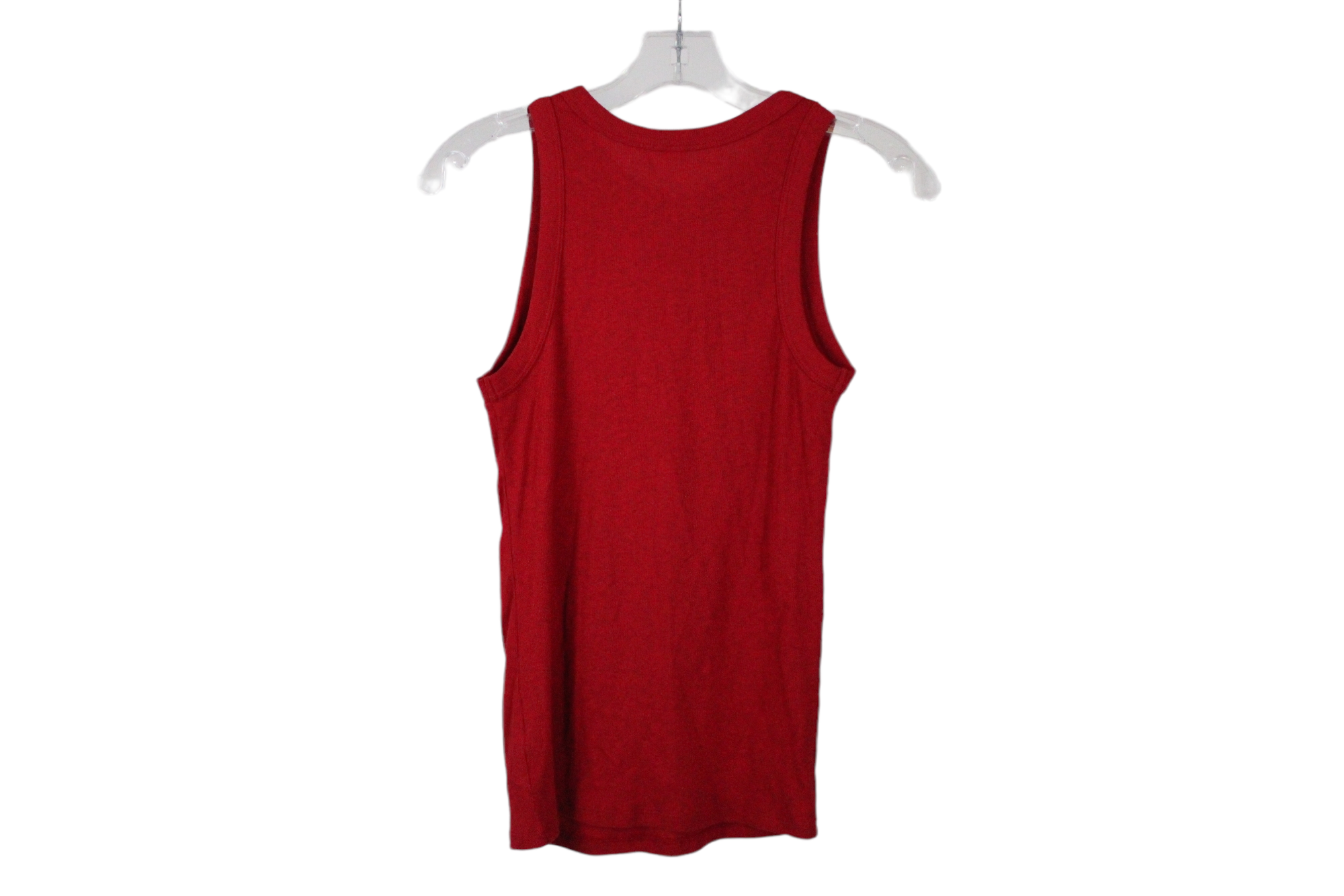 A New Day Red Ribbed Tank | M