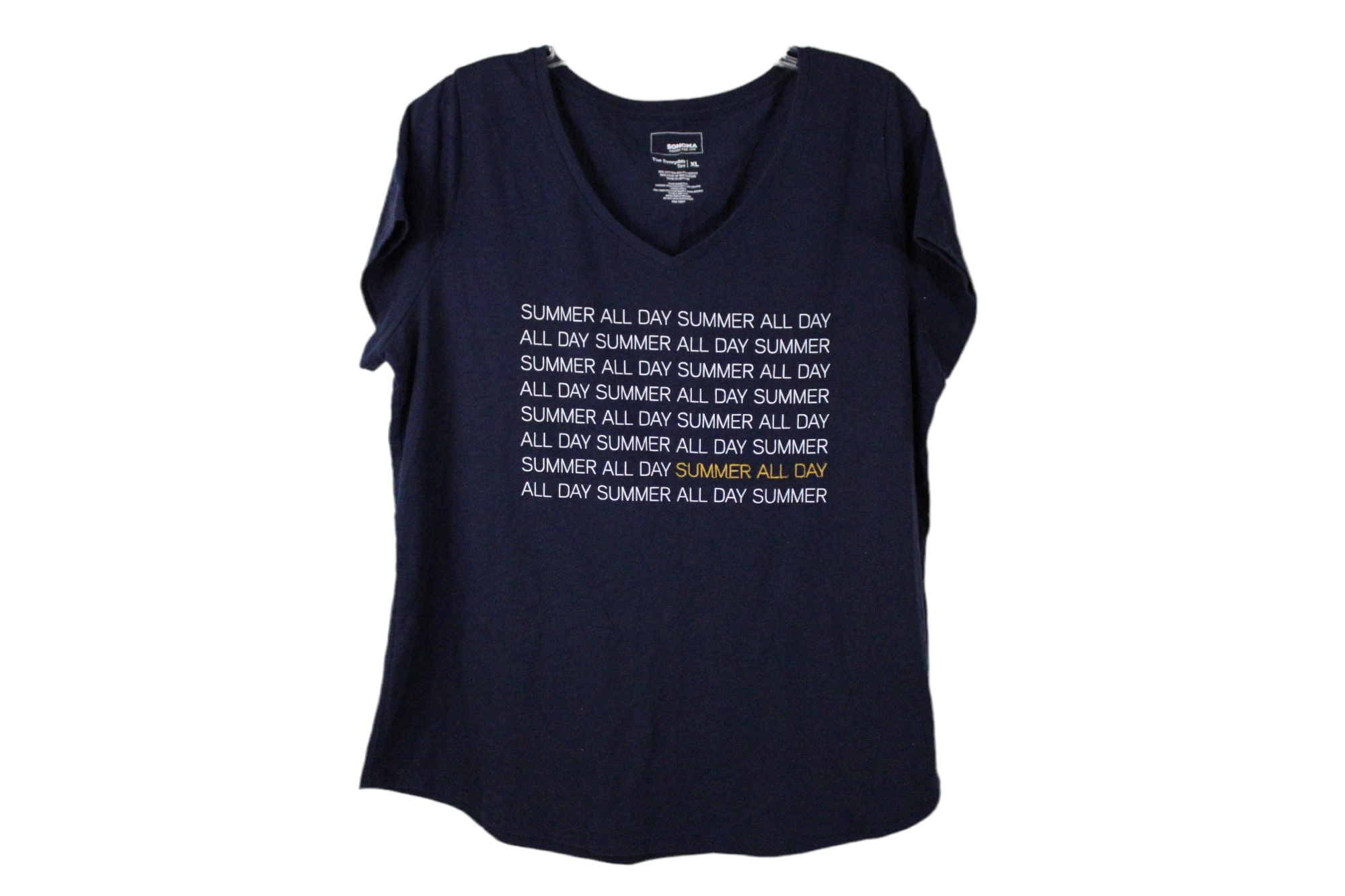 J.Jill Wearever Collection Navy Blue Long Sleeved Shirt